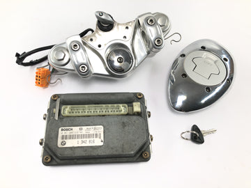 BMW R 1200 C 259C [1998] - Zárkészlet gyújtászár kormányzár tanksapka villahíd vezérlőegység