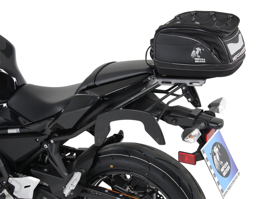 Hepco & Becker Smartrack hátsó fogasléc Kawasaki Ninja 650-hez (2017-2026) - a teljes készlet tartalmazza