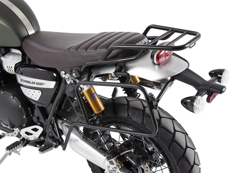 Triumph Scrambler 1200 XE [2024-2025] - táskatartó az egyik oldalon, bal