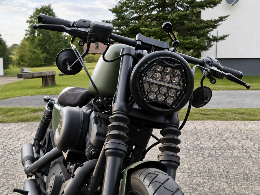 Suzuki GSF 600 1200 Bandit [MOTOROZÁS] - 7 hüvelykes LED-es fényszóró