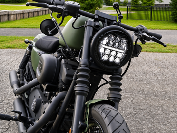 Kawasaki Z 650 750 Z900RS [MOTOROZÁS] - 7 hüvelykes LED-es fényszóró