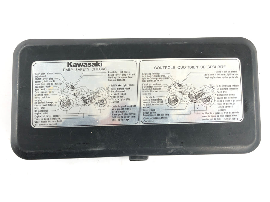 Kawasaki Zephyr 750 ZR750C [1991] - Hátsó belső burkolatfedél