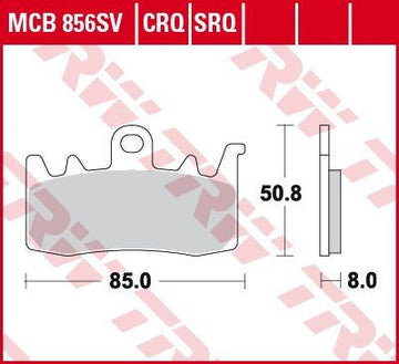 Ducati Multistrada 950 ABS AA05AA/AA06JA [2017-2018] - Első fékbetétek