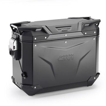 Trekker Outback EVO 37 alumínium oldaltok, fekete – jobb, 37 liter / SMART SECURITY LOCK