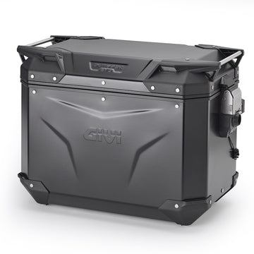 [GIVI] – Alu-Seitenkoffer Trekker Outback EVO 48, schwarz – Links, 48 Liter / SMART SECURITY LOCK