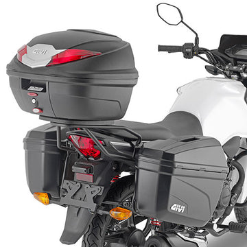 Honda CB 125 F [GIVI] - A MONOKEY® tokok oldalsó toktartója csak MONOKEY® E22-vel szerelhető fel