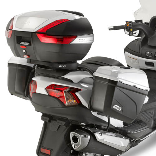 Suzuki Burgman 650 / 650 Executive [GIVI] - oldalsó toktartó MONOKEY® tokokhoz csak az SR3104 felső toktartóval
