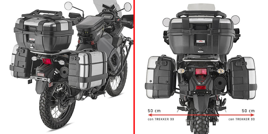Kawasaki KLR 650 S [2023-2025] – Monokey oldalsó toktartó