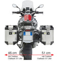 BMW R 1250 GS [2019–2023] – Stahlrohr-Seitenkofferträger Cam-Side