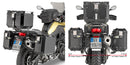 BMW F 900 GS Adventure [GIVI] - cső alakú acél oldalsó toktartó Trekker Outback MONOKEY® CAM-SIDE tok átmérője 18