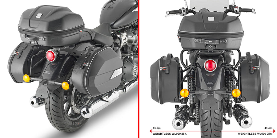 Royal Enfield Super Meteor 650 [GIVI] - oldalsó toktartó MONOKEY® tokokhoz