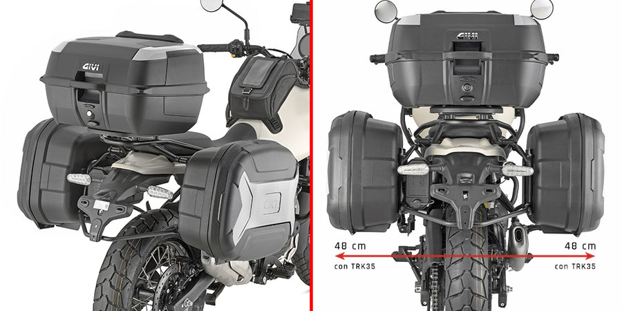 Royal Enfield Himalayan 450 [GIVI] - Oldalsó toktartó MONOKEY® tokokhoz, nem kompatibilis a GRT709-el