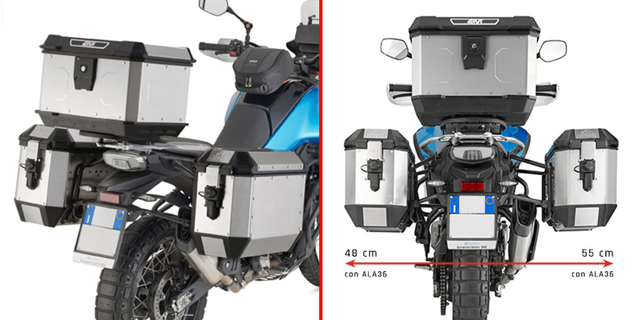 CF Moto MT 450 [GIVI] - Oldalsó toktartó MONOKEY® tokokhoz