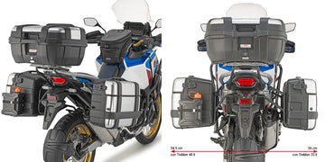 Honda CRF 1100 L Africa Twin Adventure Sports [GIVI] – Oldalsó toktartó PL ONE-FIT a MONOKEY® konfigurációhoz