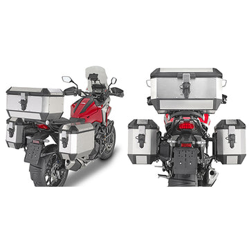 Honda NC 750 X [GIVI] - Oldalsó toktartó PL ONE-FIT a MONOKEY® oldaltáskák vagy táskák konfigurálásához