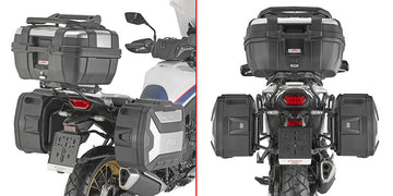Honda XL 750 Transalp [GIVI] - oldaltáskatartó PL ONE-FIT MONOKEY® oldaltokok konfigurálásához ill.