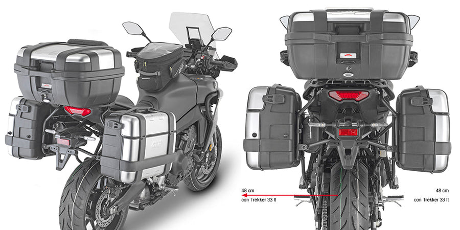 Yamaha Tracer 9 GT+ [2021-2024] – Oldalsó toktartó PL ONE-FIT Monokey