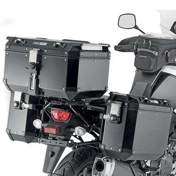 Suzuki V-Strom 1050 DE [GIVI] - Stahlrohr-Seitenkofferträger PL ONE-FIT für die Trekker Outback MONOKEY®