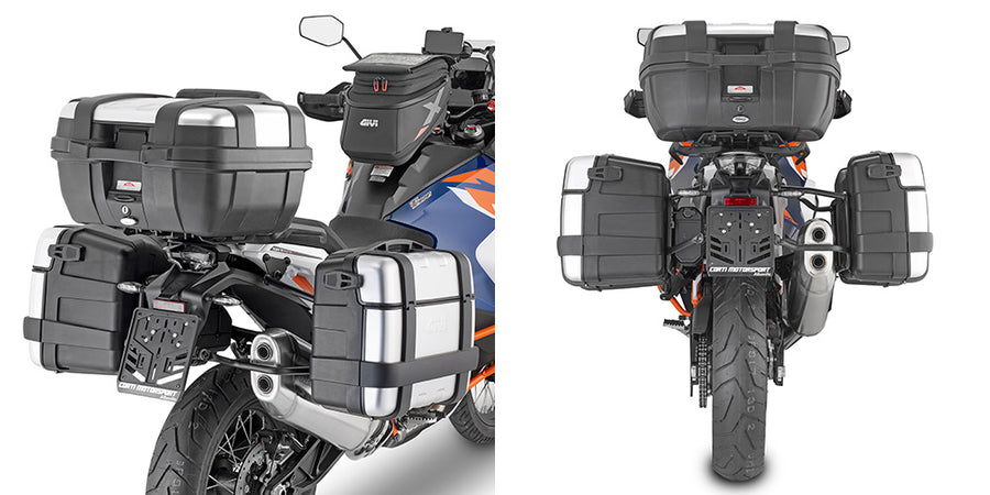 KTM Super Adventure R 1390 [GIVI] - oldaltáskatartó PL ONE-FIT MONOKEY® oldaltokok, ill.