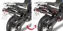 BMW F 800 GS [2008-2017] – Kivehető oldalsó toktartó Monokey vagy Retro Fit