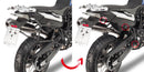 BMW F 700 GS [GIVI] - Kivehető oldalsó toktartó MONOKEY® vagy RETRO FIT tokokhoz