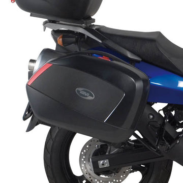 Suzuki DL 650 V-Strom [GIVI] - oldalsó toktartó V35 MONOKEY® SIDE tokokhoz, csak a V35 MONOKEY® SIDE készülékkel kompatibilis