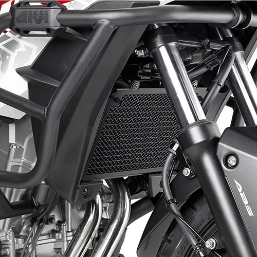 Honda CB 500 X [GIVI] - Rozsdamentes acél víz- és olajradiátorok védelme