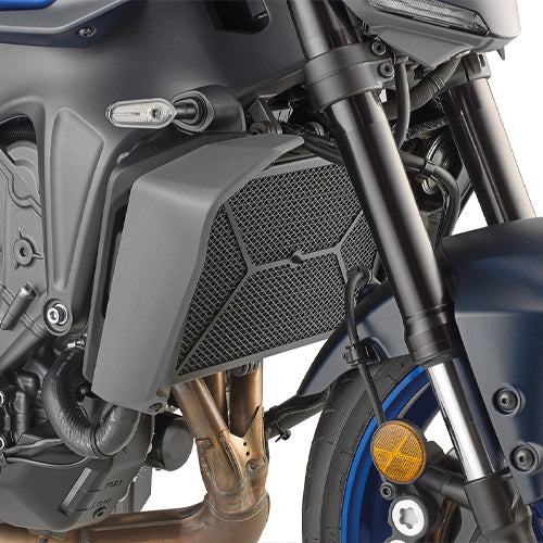 Yamaha MT 09 [GIVI] - Rozsdamentes acélból készült víz- és olajradiátorok védelme