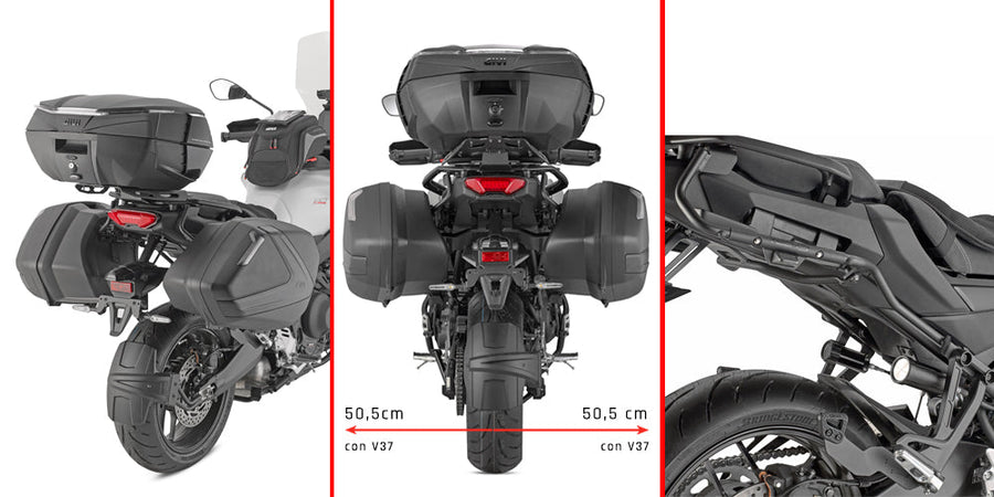 Yamaha Tracer 9 GT+ [2025-2026] – Oldalsó toktartó Monokey Tech 3-hoz