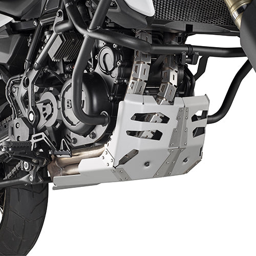 BMW F 650 GS / F 800 GS [GIVI] - Motorvédő szaténból és eloxált alumíniumból, TN690 kompatibilis