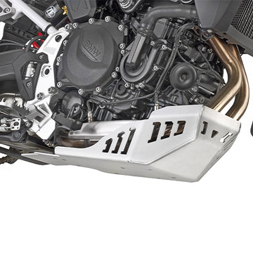 BMW F 750 GS [GIVI] - Szatén és eloxált alumínium motorvédelem, RP5129KIT-tel szerelhető