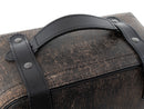 Motoros táska [Hepco & Becker] - bőrtáska készlet Rugged Cutout 19 L incl. gyorskioldó - barna - kivágás