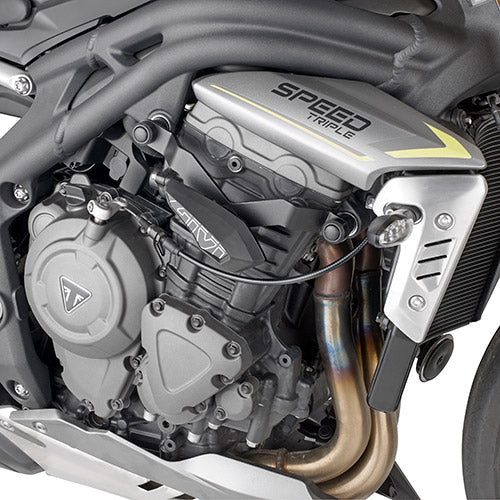 Triumph Speed ​​​​Triple 1200 RS [GIVI] - Készlet a keretcsúszkák felszereléséhez SLD01_ _ az SLD01-el együtt szerelhető_ _