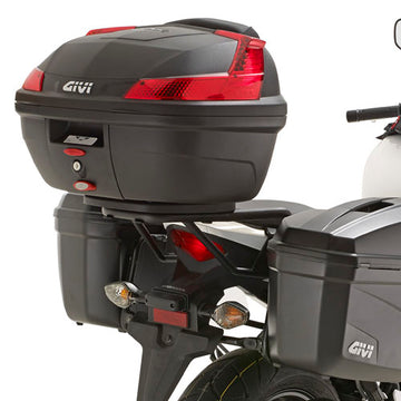 Honda CB 500 F [GIVI] - Felső toktartó MONOLOCK® tokokhoz, használja a tokhoz mellékelt MONOLOCK® lemezt