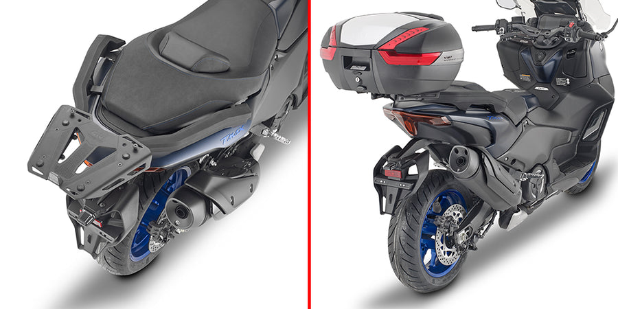Yamaha T-MAX 560 [GIVI] - Felső toktartó MONOKEY® vagy MONOLOCK® tokokhoz, a MONOKEY® M5 lemezre szerelhető