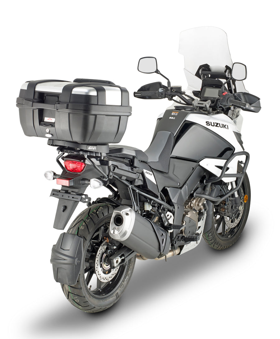 Suzuki V-Strom 1050 XT [2020–2026] – Topcaseträger für Monokey oder Monolock, mit Platte