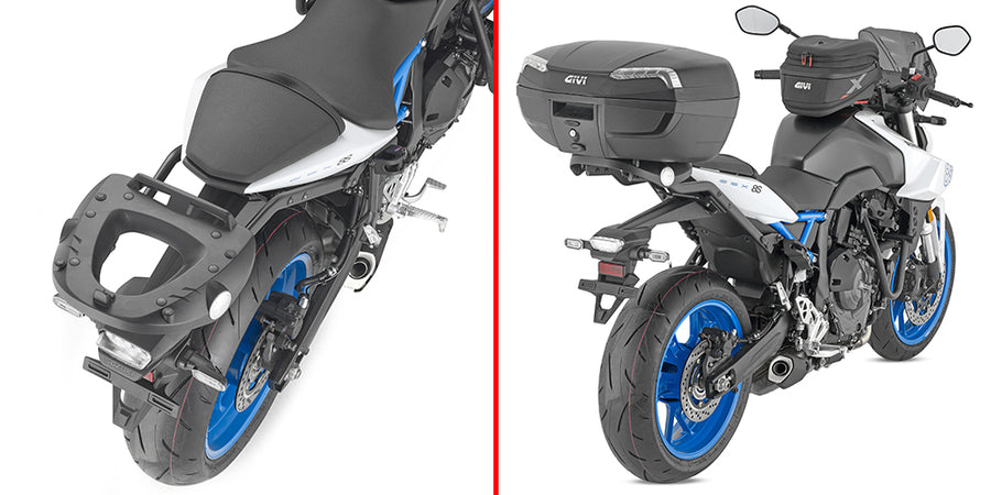 Suzuki GSX 8R [GIVI] - Felső toktartó MONOLOCK® tokokhoz, amelyek a MONOLOCK® M5M és M6M lemezekkel vagy a