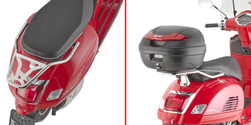 Piaggio Vespa GTS 150 [2008–2022] – Topcaseträger Monolock, chrom