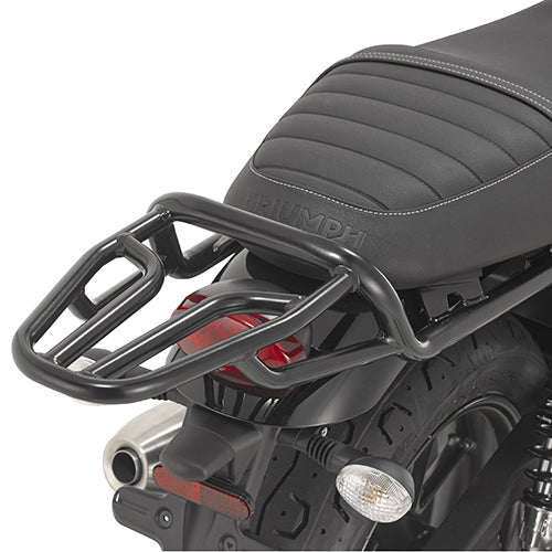 Triumph Street Twin 900 [GIVI] – Használjon felső toktartót a MONOKEY® tokhoz vagy MONOLOCK® fekete tokot a MONOKEY® tokhoz