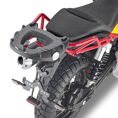 Moto Guzzi V85 TT [GIVI] - Felső toktartó MONOKEY® vagy MONOLOCK® tokokhoz, a MONOKEY® M5 lemezre szerelhető
