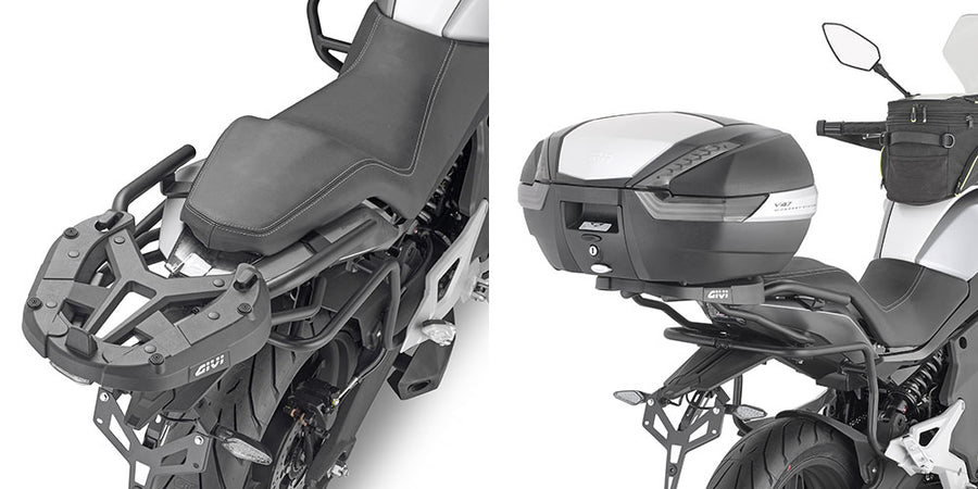 CF Moto Multiterrain 650 MT [GIVI] - Felső toktartó MONOKEY® vagy MONOLOCK® tokokhoz, amelyeket a MONOKEY®-hez kell szerelni