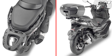 VOGE SR4 350 / SR4 MAX 350 [GIVI] - Topcase Träger für MONOKEY® oder MONOLOCK® Koffer zu montieren mit der MONOKEY®
