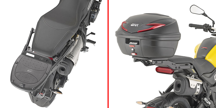VOGE Trofeo 350 AC [GIVI] - Topcase tartó MONOLOCK® tokokhoz, használja a tokban szállított MONOLOCK®-t