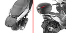 VOGE SR1 125 [GIVI] - Topcase tartó MONOLOCK® tokokhoz, használja a tokban található MONOLOCK® lemezt