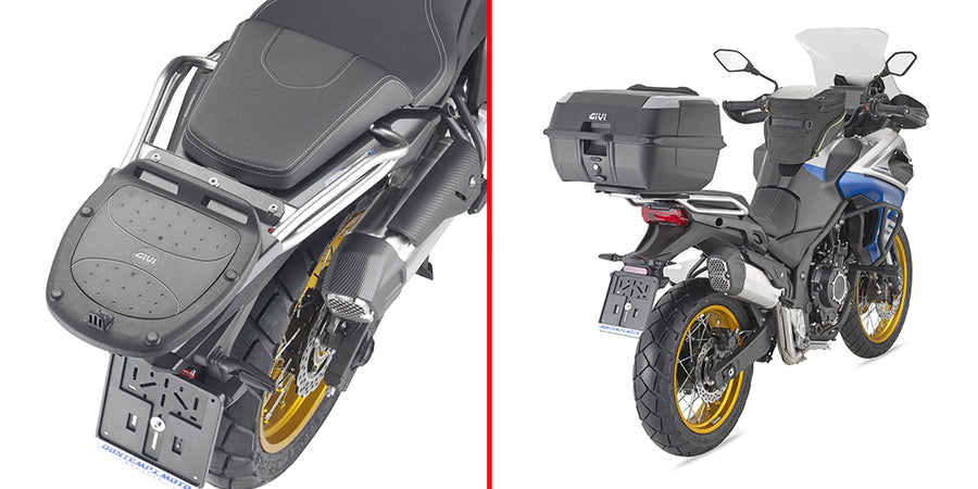 VOGE Valico 525 DSX [GIVI] - Felső toktartó MONOLOCK® tokokhoz, használja a tokban szállított MONOLOCK®-t