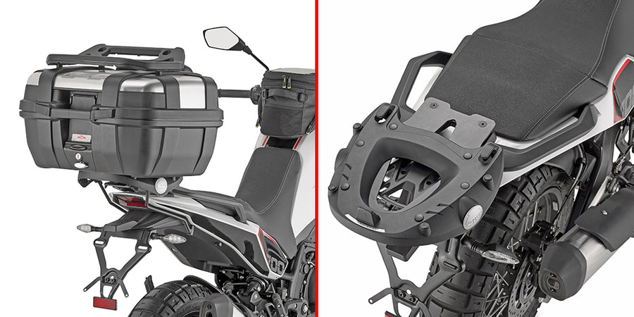 Moto Morini X-Cape 700 [GIVI] - Felső toktartó MONOKEY® vagy MONOLOCK® tokokhoz, a MONOKEY® lemezre szerelhető