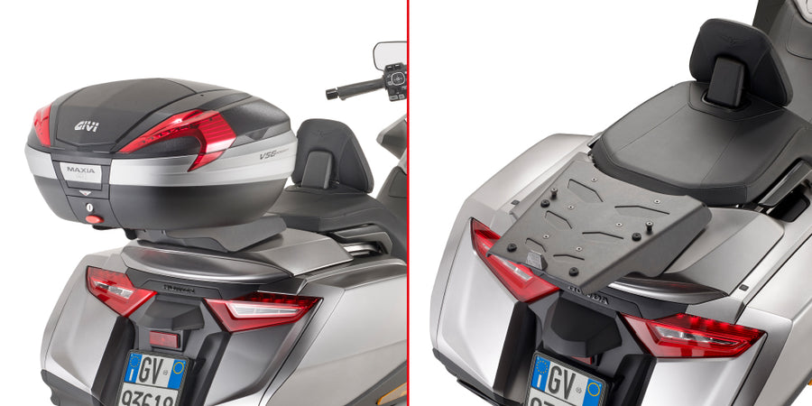 Honda GL 1800 Gold Wing [GIVI] - eloxált alumíniumból készült tartó MONOKEY® tokokhoz max.