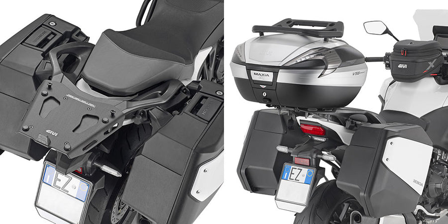Honda NT 1100 [GIVI] - Eloxált alumínium tartó MONOKEY® tokokhoz