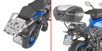 Suzuki GSX S 1000 GX [GIVI] - eloxált alumíniumból készült tartó a MONOKEY® tokokhoz szintén elérhető a