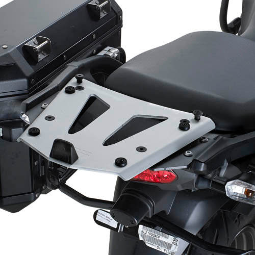 Kawasaki Versys 1000 / Versys 1000 SE [GIVI] - eloxált alumíniumból készült tartó MONOKEY® tokokhoz max.